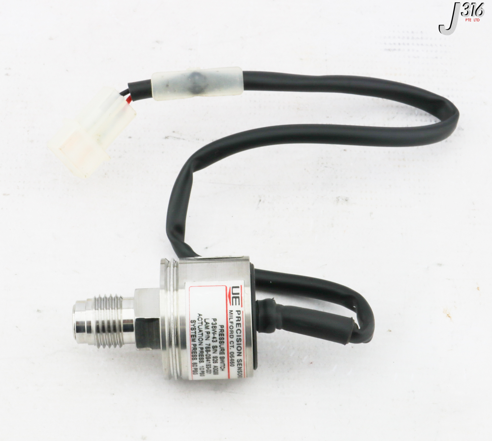 33021 LAM RESEARCH PRECISION SNSRS ABSOLUTE PR SWITCH 10PSIG 768